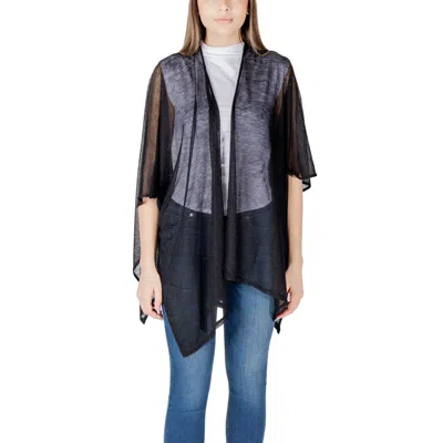 Liu •jo Polyacrylic Jackets & Women's Coat In Black
