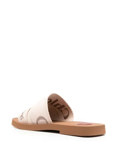 Chloé Women Woody Sandals In Pattern