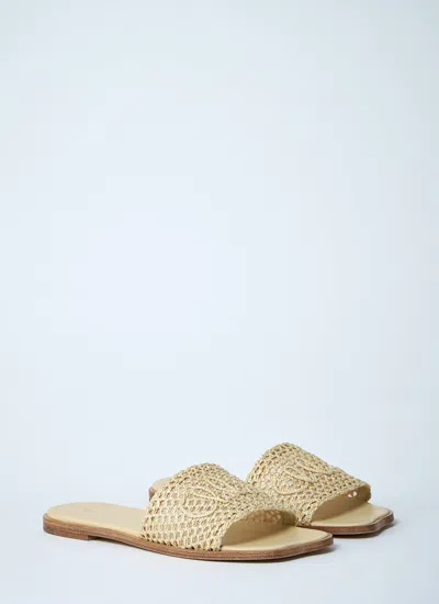 Chloé Women Logo Motif Slides