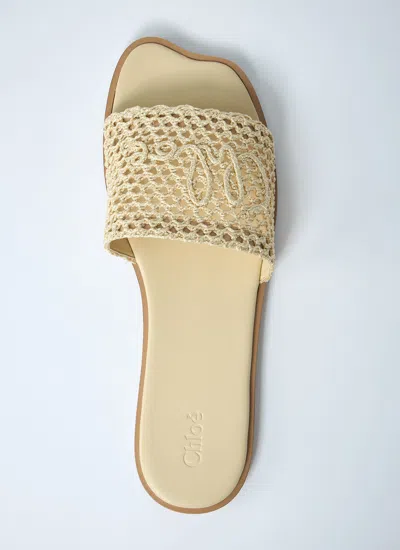 Chloé Women Logo Motif Slides