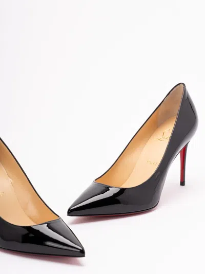 Christian Louboutin Kate 85 Patent-leather Pumps In Multi