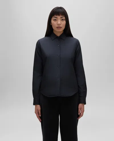 Aspesi Overshirt Glue In Nylon Imbottita - Nero
