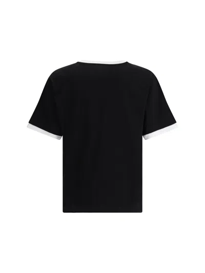 Dolce & Gabbana Men Baroque Print T-shirt In Black