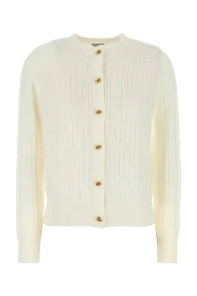 Bottega Veneta Women Wool Cardigan With Knot Buttons
