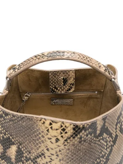 Dries Van Noten Women Matt Python Medium Tote Bag