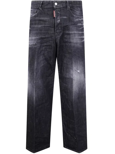 Dsquared2 Men Loose Jean In Black