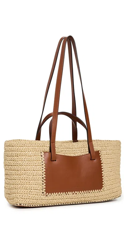 Ulla Johnson Lali Raffia Tote Natural
