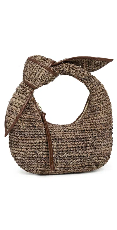 Poolside Bags The Josie Knot Bag Chocolate