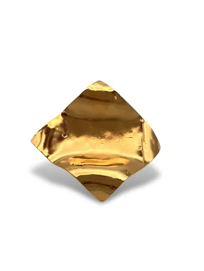 Jaredjamin Women's Gold Whitney Wave Ring