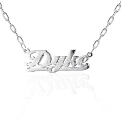 Cartography Women's Dyke - Necklace In Sterling Silver