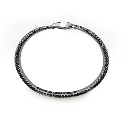 Perry Gargano The Ouroboros Snake Cuff - Silver - Women's Waterproof