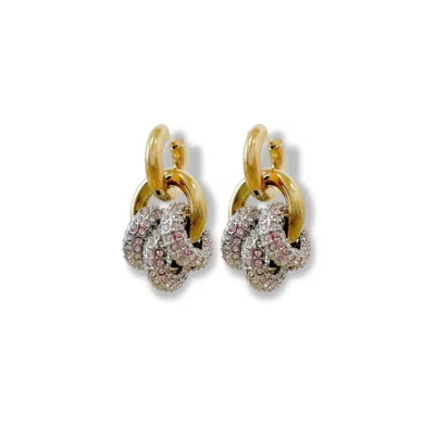 Vicky&nico Women's Gold / Silver Sphere Harmony Trio Gold-silver In Multi