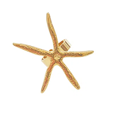 Smilla Brav Women's Gold Ring Seestern