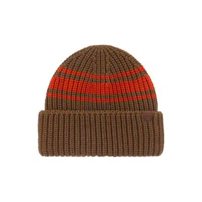 Nordbron Men's Allek Brown Beanie