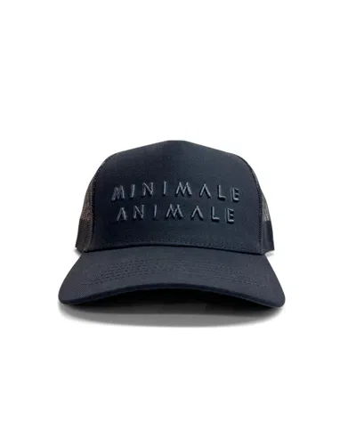Minimale Animale Women's Sun Tease Mesh Hat - Black With Black Logo