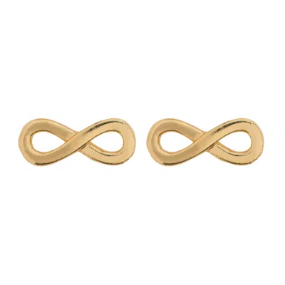 Timi Of Sweden Women's Gold Infinity Necklace & Earrings Set