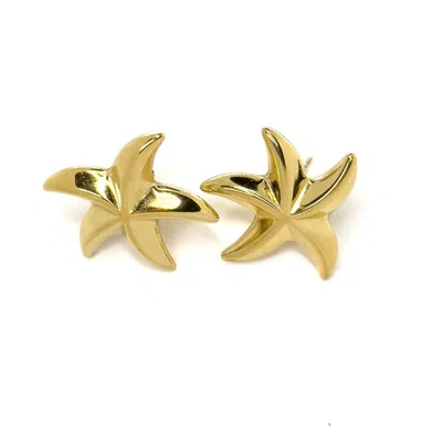 Cioccolato Couture Women's Gold Sea Star Earrings