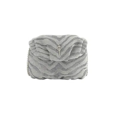 Otrera Women's Baby Leda Glitter Evening Snake Leda Grey