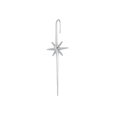 Scream Pretty Women's Sterling Silver Star Ear Crawler