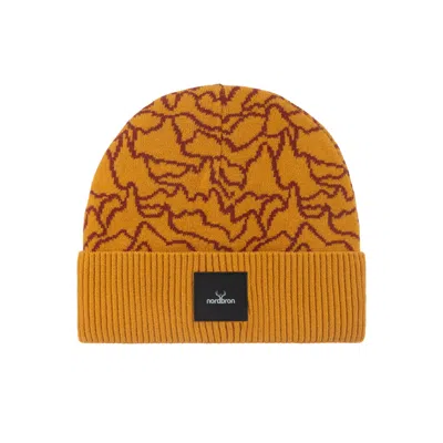 Nordbron Women's Yellow / Orange Rhine Sulphur Beanie