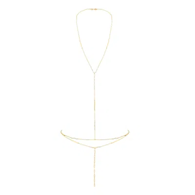 Atelier Petites Pierres Women's Gold / Rose Gold South Sea - Pearl Body Chain