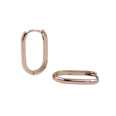 1610istanbul Women's Grey Timeless Minimal Earrings