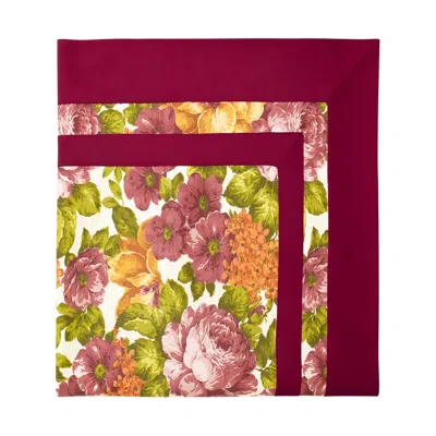 Km Home Collection Secret Garden Cotton Tablecloth