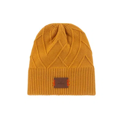 Nordbron Men's Yellow / Orange Bonham Sulphur Beanie