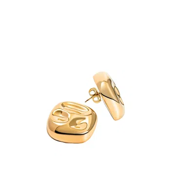 Denise Pacini Women's Sara Geometric Statement Stud Earrings Gold