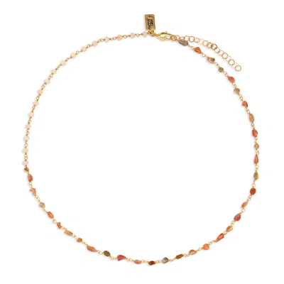 Native Gem Women's Neutrals Pink Sand Opal Necklace