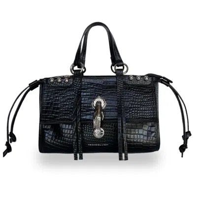 Indigolush Women's Bohe Bag Gl Black Silver