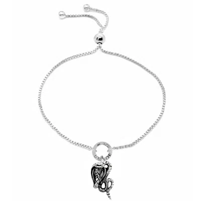 Unaloe Women's Silver Serpent Bracelet
