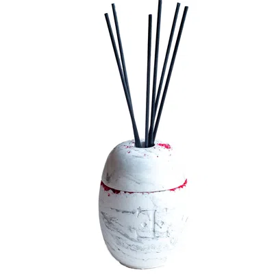 Esti Living Silver / Red Simply Red Reed Diffuser Set