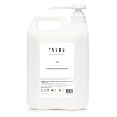 Terre De Mars White Body & Hand Nourishing Milk Imminence Refill Five Liters