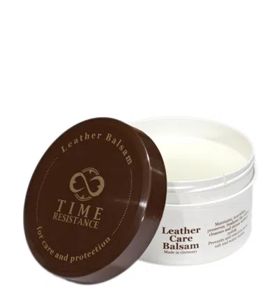 Time Resistance Neutrals Leather Care Balm In Black