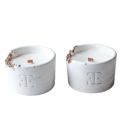Esti Living White / Neutrals Moon & Fig Midi Candle Set