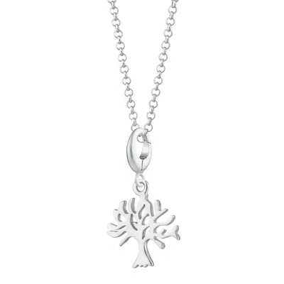 Lily Charmed Women's Sterling Silver Tree Charm Necklace