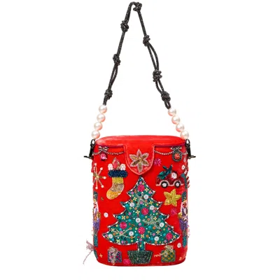 Simitri Ugly Christmas Bucket Bag
