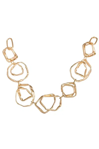 Saachi Women's Gold Hand Hewn Necklace