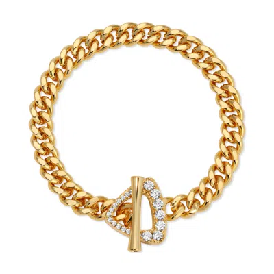 Native Gem Women's Triomphe Bracelet- 14k Gold Plate