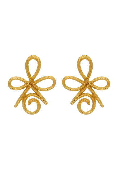 Lavani Jewels Women's Unconditional Love Gold Earrings