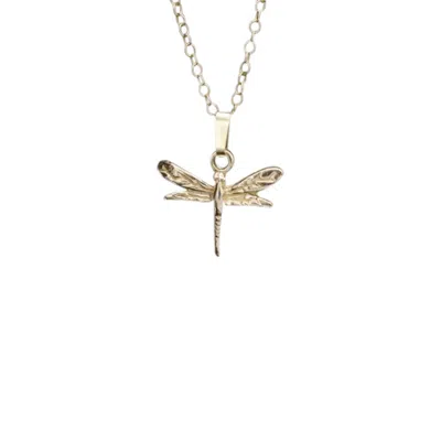 Simon Kemp Jewellers Women's Nine Carat Solid Gold Dragonfly Pendant