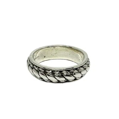 Tg-jewellery By Tamara Gervasio Band Ring For Men's Silver
