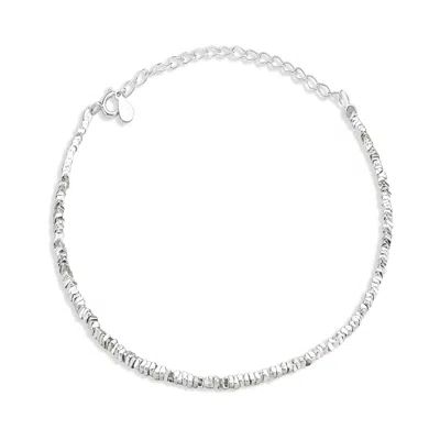 Arctic Fox & Co. Women's Delicate Solid Silver Bracelet - Serena