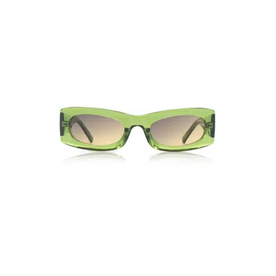 A. Kjærbede Women's Green Frida Sunglasses Light Olive