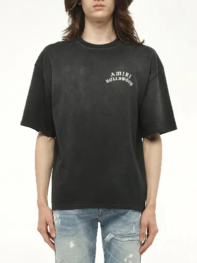 Amiri Men's Hollywood Oversized T-shirt In Black