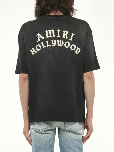 Amiri Men's Hollywood Oversized T-shirt In Black