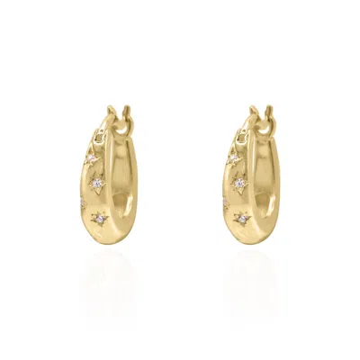 Luna Charles Women's Esti Star Hoop Earrings