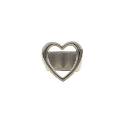 Yoaa Women's Heart Pinky Ring ,sterling Silver