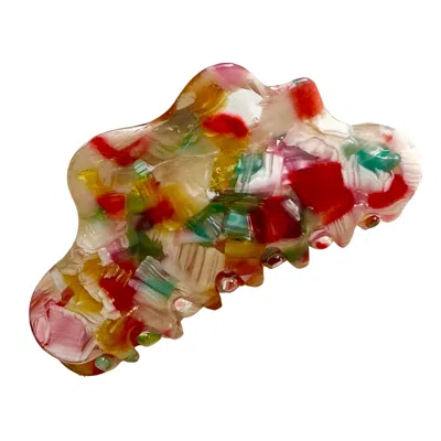Closet Rehab Women's Large Cloud Claw Clip In Multicolor